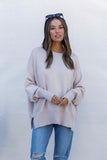 Aspen Super Soft Slouchy Knit - Bone