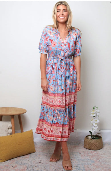natalie midi dress Natalie Midi Dress – Luna and Willow Collective
