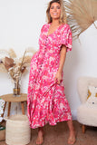 Eloise V-Neck Maxi Dress