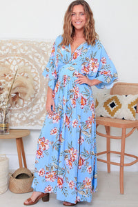 Cecilia V-Neck Maxi Dress