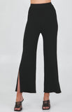 Paris Wide Leg Knit Pants