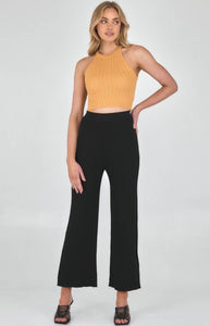 Paris Wide Leg Knit Pants