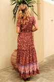 Maggie V-Neck Maxi Dress