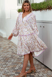Silvia Long Sleeve Midi Dress