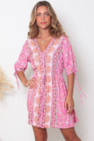 Fiona 1/2 Sleeves Dress