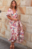 Hailey V-Neck Maxi Dress