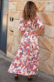 Hailey V-Neck Maxi Dress