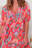 Adalee V-Neck Mini Dress