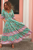 Andrea V-Neck Maxi Dress