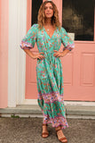 Andrea V-Neck Maxi Dress