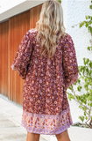 Maggie 3/4 Sleeves Mini
