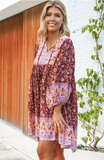 Maggie 3/4 Sleeves Mini