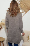 Ashley Cable Cardigan - Grey