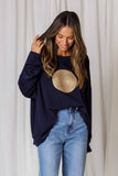 AVA Cotton Sequin Circle Sweat